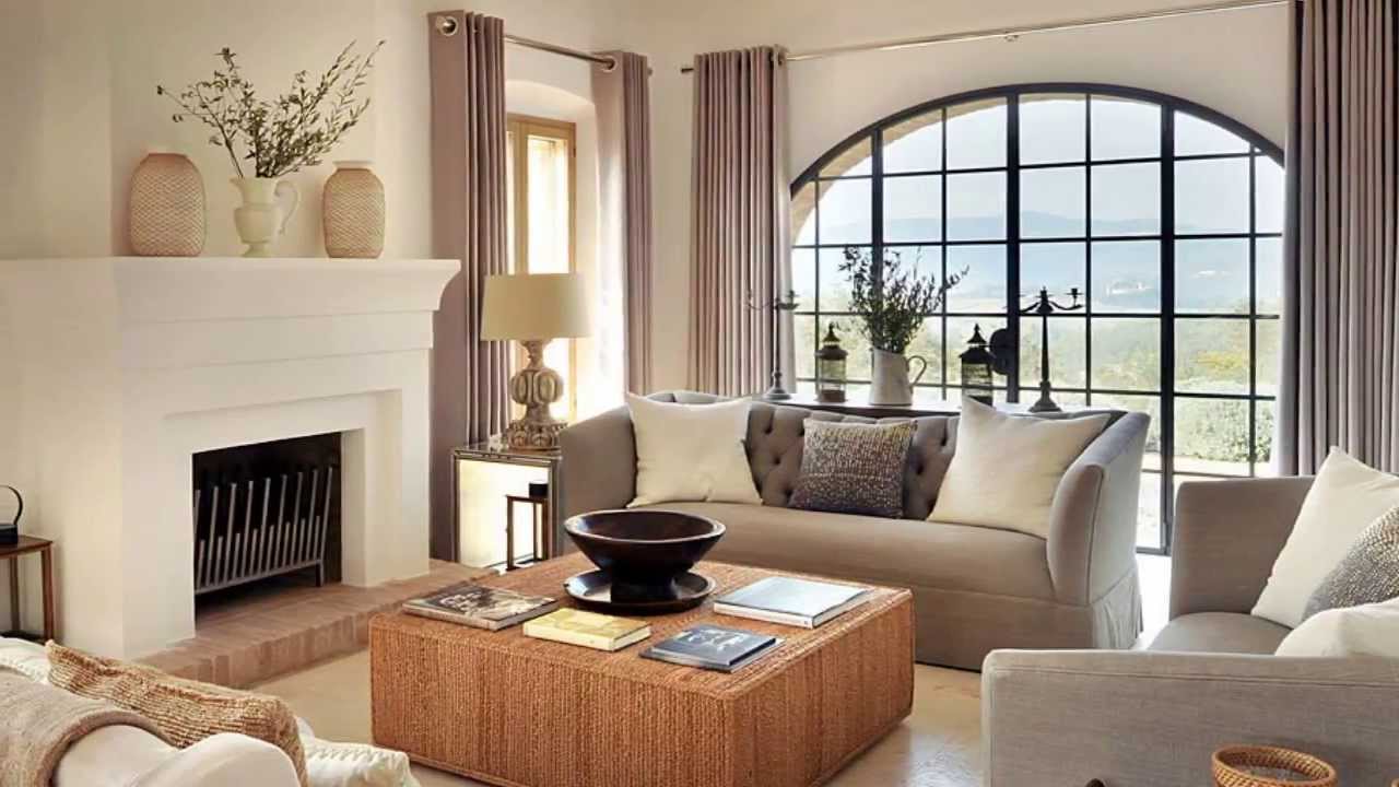 living room design ideas around window